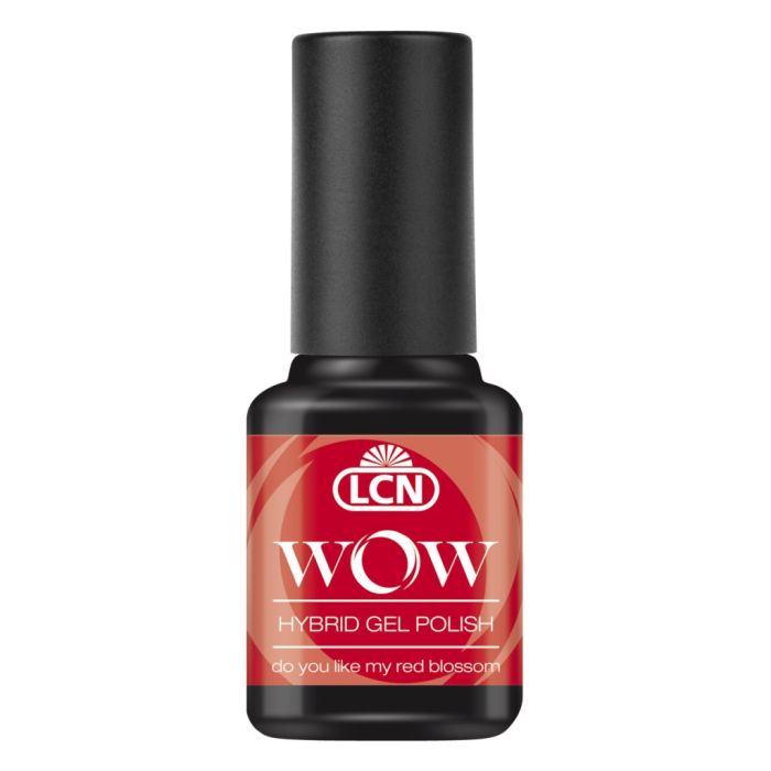 WOW Hybrid Gel Polish -  Do you like my red blosom