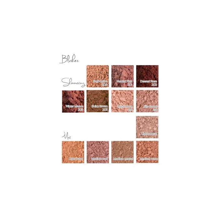 Blush 202 Desert Rose u. børste, 10 g